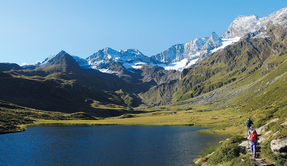 Sommer im Passeiertal, Südtirol, Italien - Wandern, Biken, Klettern