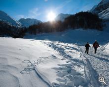 Winterwanderung in Pfelders im Hinterpasseier