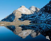 Lago montano in Val Passiria