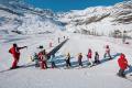 Corso di sci nella zona sciistica di Plan in Val Passiria