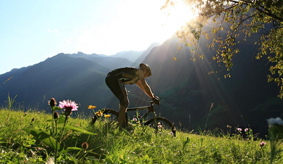 Mountainbike in Val Passiria